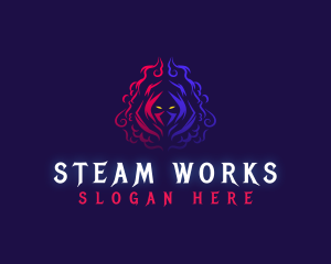 Ninja Clan Steam logo design