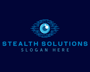 Spy - Circuit Eye Technology logo design
