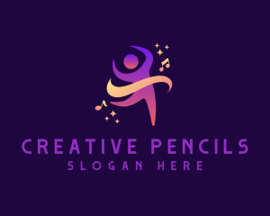 Musical Dance Choreography logo design