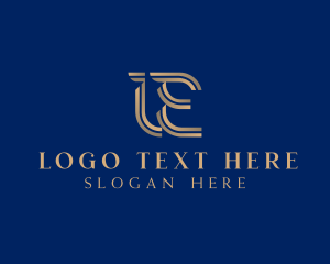 Luxury Premium Letter E Logo