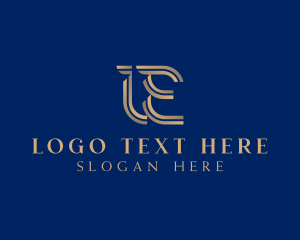 Luxury Premium Letter E Logo