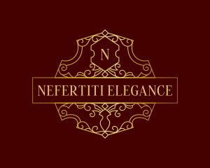 Luxury Ornamental Crest logo design