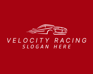 Fast Supercar Racing logo design