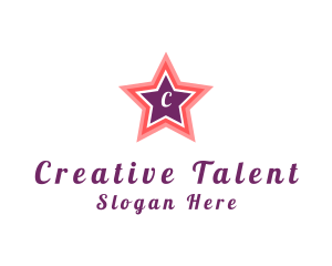 Talent - Star Beauty Pageant logo design