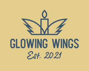 Handmade Candle Wings logo design