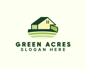 Farming - Farm House Field logo design