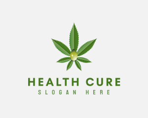 Medication - Medical Cannabis Oil logo design