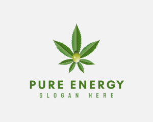 Oil - Medical Cannabis Oil logo design