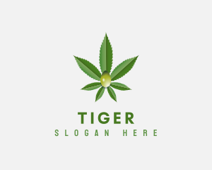 Cbd - Medical Cannabis Oil logo design