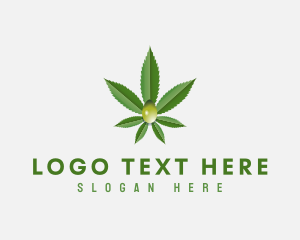 Medication - Medical Cannabis Oil logo design