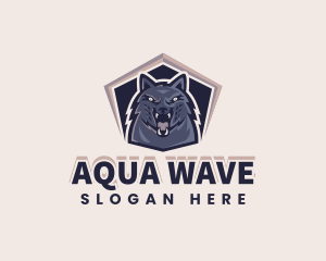 Angry Wolf Gaming Avatar logo design