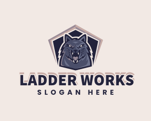 Angry Wolf Gaming Avatar logo design