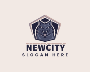 Angry Wolf Gaming Avatar logo design