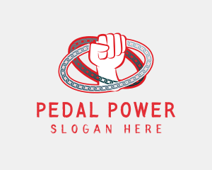 Red Rebel Power logo design