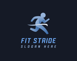 Jogger - Athlete Marathon Runner logo design