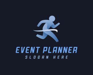 Athletic - Athlete Marathon Runner logo design