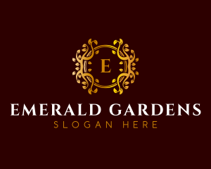 Luxury Ornament Vine logo design