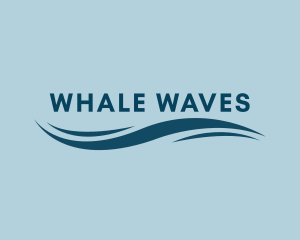 Wave Water Company logo design