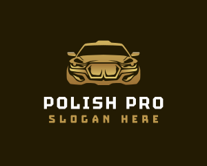 Polish - Premium Auto Polish logo design