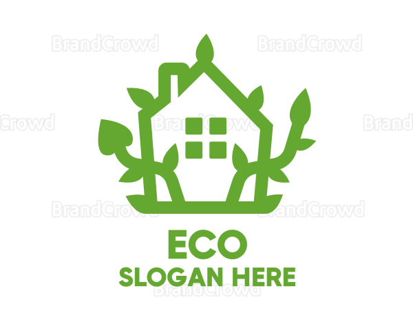 Eco Plant House Logo