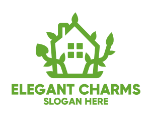 Eco Plant House logo design
