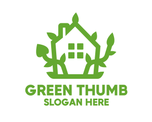 Eco Plant House logo design