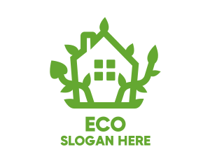 Eco Plant House logo design