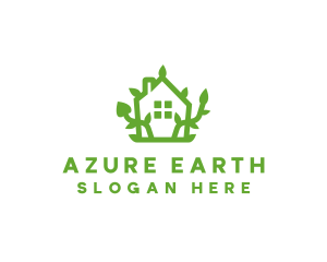 Eco Plant Home logo design