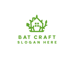 Eco Plant Home logo design