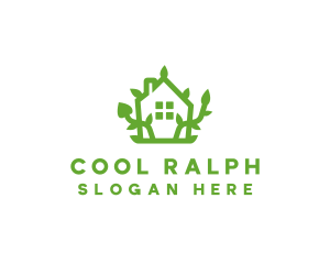 Eco Plant Home logo design