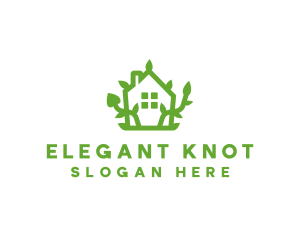 Eco Plant House logo design