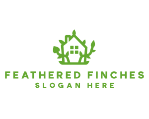 Eco Plant Home logo design