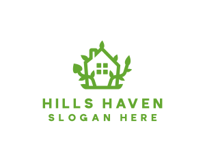 Eco Plant Home logo design