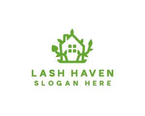 Eco Plant Home logo design