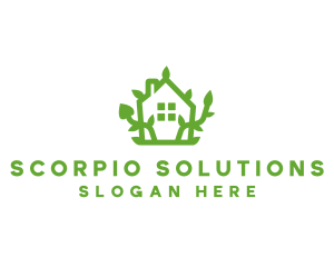 Eco Plant Home logo design