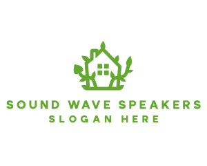 Eco Plant Home logo design