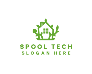 Eco Plant Home logo design