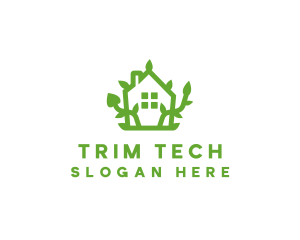 Eco Plant Home logo design