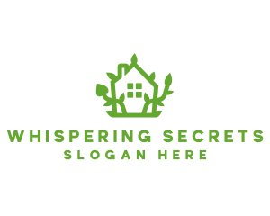 Eco Plant Home logo design