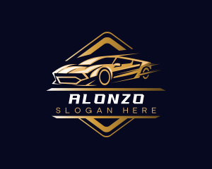 Sports Car Detailing logo design