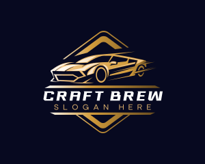 Sports Car Detailing logo design