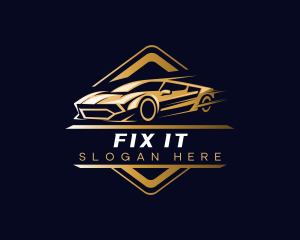 Sports Car Detailing logo design