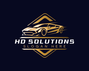 Sports Car Detailing logo design