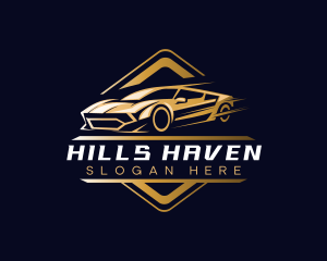 Sports Car Detailing logo design