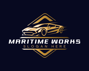 Sports Car Detailing logo design