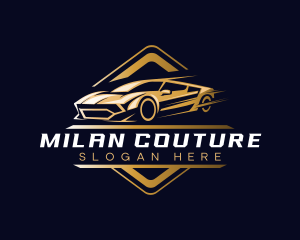 Sports Car Detailing logo design