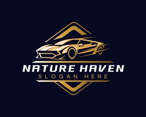 Sports Car Detailing logo design