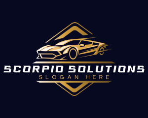 Sports Car Detailing logo design