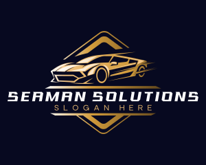 Sports Car Detailing logo design