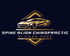 Sports Car Detailing logo design